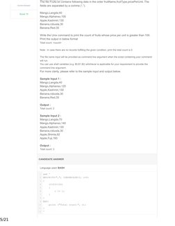 TCS Unix Coding Practice Report | PDF | Command Line Interface ...