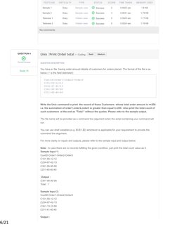 TCS Unix Coding Practice Report | PDF | Command Line Interface ...