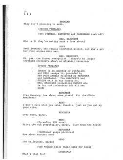 Anything Goes 2022 Script Excerpt | PDF