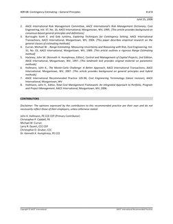 40r-08-Contingency Estimating General Principles | PDF | Risk | Risk ...