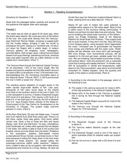 Question Paper Version: A 
 
       For: Azim Premji University 
Page 2 of 12 
Set: 74113_5A 
 
 
Section 1 - Reading Compr