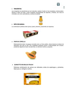 
VINAGRETAS.
Las vinagretas se caracterizan por ser naturales, realzan el sabor en las ensaladas y demás platos.
Hechas a ba