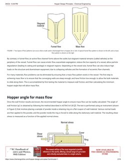 Hopper System Examples Hopper Design Principles for Mass Flow | PDF | Stress (Mechanics ...