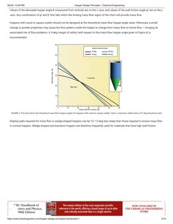 Hopper Design Principles for Mass Flow | PDF | Stress (Mechanics ...