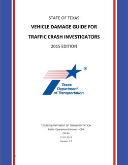 Texas Vehicle Damage Rating Guide | PDF | Version Control | Land Transport