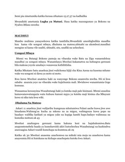 Tamthilia ya Kifo Kisimani | PDF