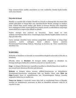 Tamthilia ya Kifo Kisimani | PDF