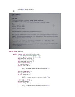 Wipro Milestone 1 Coding Questions | PDF | Computer Programming ...