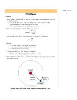 Space Dynamics Notes O Level Space Physics Notes | PDF | Stars | Solar System