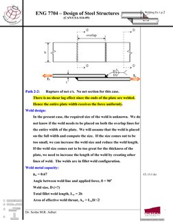 Fillet Weld Design for Steel Connections | PDF