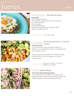 Servir sobre:
1 pz de  tostada horneada  
1/2 tz de frijoles enteros naturales cocidos (pueden
ser de lata escurridos)
1 huev