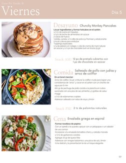 Licuar ingredientes y formar hotcakes en el sartén:
1/2 tz de avena en hojuelas 
1/4 tz de leche de almendras sin azúcar
2 cl