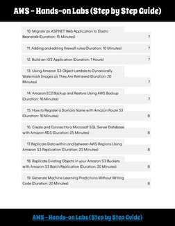 AWS Hands-on Labs: Step-by-Step Guide | PDF | Amazon Web Services ...