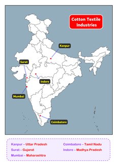 Class 10 SST Map Work Guide | PDF