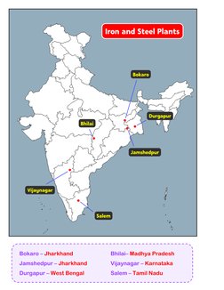 Class 10 SST Map Work Guide | PDF