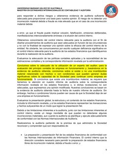 UNIVERSIDAD MARIANO GÁLVEZ DE GUATEMALA
MAESTRÍA EN ESTÁNDARES INTERNACIONALES DE CONTABILIDAD Y AUDITORÍA
para  responder  a