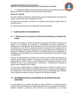 UNIVERSIDAD MARIANO GÁLVEZ DE GUATEMALA
MAESTRÍA EN ESTÁNDARES INTERNACIONALES DE CONTABILIDAD Y AUDITORÍA
C.
si el trabajo d