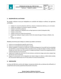 Instructivo para Trabajos en Solitario | PDF | Seguridad y salud ...