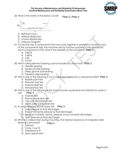 CMRP Certification Mock Test Questions | PDF | Reliability Engineering ...