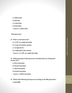 1st PUC Computer System Notes | PDF | Computer Data Storage | Operating ...