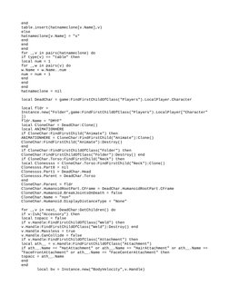 R6 Animation Script for Roblox | PDF | Rotation | Motion (Physics)