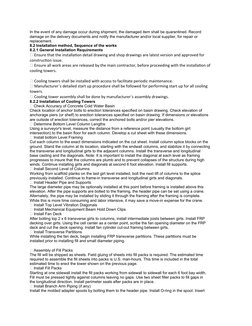 Cooling Tower Installation Method Statement | PDF | Pipe (Fluid ...