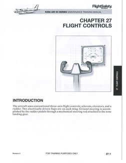 Maintenance Training Manual King Air 90 Series | PDF