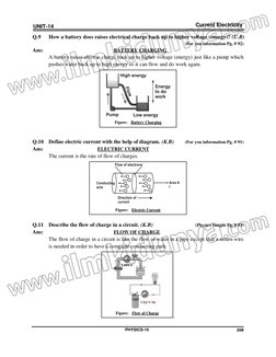 Class 10 Physics Chapter 1 Notes | PDF | Electric Current | Voltage