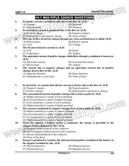Class 10 Physics Chapter 1 Notes | PDF | Electric Current | Voltage