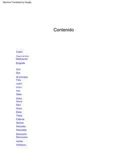 cuatro
Tres
Doce
Veintiuno
Cinco
Cubrir
Trece
Catorce
Dos
Diez
Diecinueve
Al  principio
Once
Ocho
Diecisiete
Veinte
Epígrafe