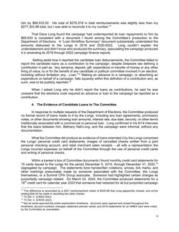 8 
 
him by $69,933.00.  His total of $276,918 in total reimbursements was slightly less than my 
$277,303.88 total, but I wa