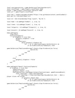 Slap Royale Script and Cheat Guide | PDF | Software | Computing