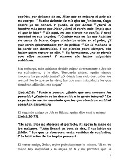 espíritu por delante de mí, Hizo que se erizara el pelo de
mi cuerpo. 16 Paróse delante de mis ojos un fantasma, Cuyo
rostro