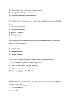 CHRA Practice Test and Drills Guide | PDF | Human Resource Management ...