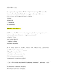 CHRA Practice Test and Drills Guide | PDF | Human Resource Management ...