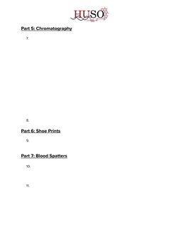 Crime Busters 2023 Test Overview | PDF