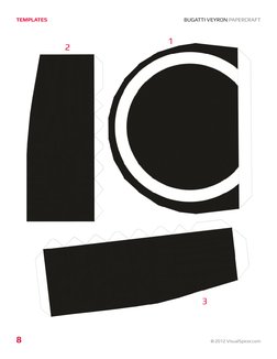 8
1
2
3
TEMPLATES
© 2012 VisualSpicer.com
BUGATTI VEYRON PAPERCRAFT

