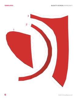6
1
2
3
TEMPLATES
© 2012 VisualSpicer.com
BUGATTI VEYRON PAPERCRAFT
