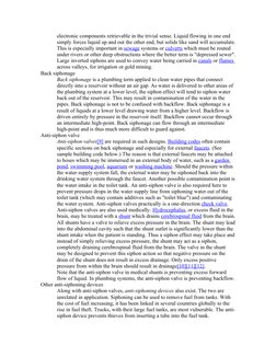 electronic components retrievable in the trivial sense. Liquid flowing in one end 
simply forces liquid up and out the other