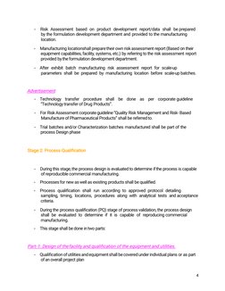 Continued Process Verification SOP | PDF | Verification And Validation ...