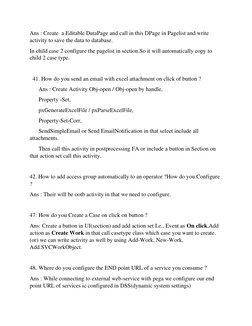 Pega Scenario-Based Interview Questions | PDF | Page Layout | Computing