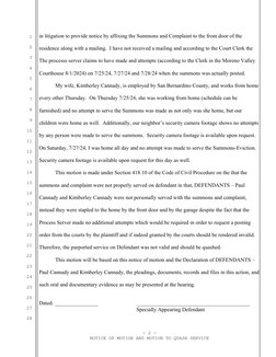 1
2
3
4
5
6
7
8
9
10
11
12
13
14
15
16
17
18
19
20
21
22
23
24
25
26
27
28
in litigation to provide notice by affixing the Su