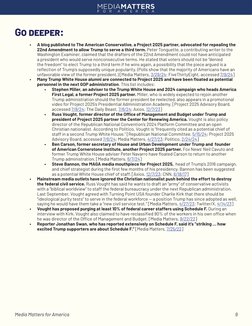 Media Matters for America	 	
	
	
	
	
	
	
	
            	 	
9
Go deeper:
•	
A blog published to The American Conservative, a P