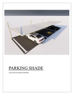  
 
 
 
 
 
 
 
 
PARKING SHADE 
ANALYSIS & DESIGN REPORT 
 
 
 
