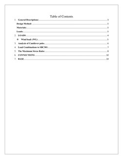 Table of Contents 
1. General Descriptions: .................................................................................