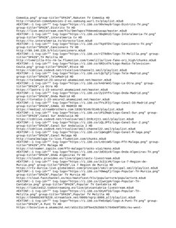 Comedia.png" group-title="SPAIN",Rakuten TV Comedia HD
http://rakuten-comedymovies-2-es.samsung.wurl.tv/playlist.m3u8
#EXTINF