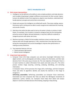 KIPS Class 10 AI Solutions Guide | PDF | Artificial Intelligence ...