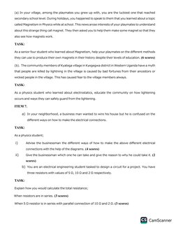 New Curriculum Physics Scenario Questions | PDF | Planets | Science ...