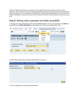 Enhance SAP BW Datasource with BADI | PDF | Computer Data | Software ...
