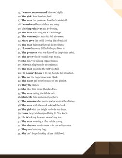 Examples of Ambiguous Sentences | PDF